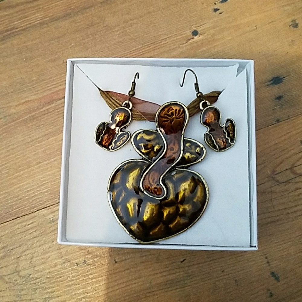 New Necklace and Earring set